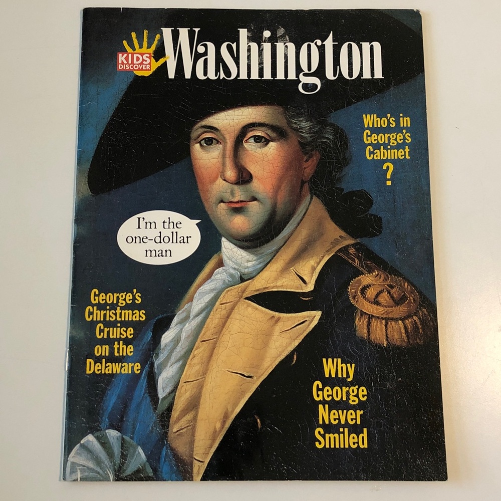 Vintage Y2K Kids Discover Magazine Washington Volume 10 Issue 8 September 2000